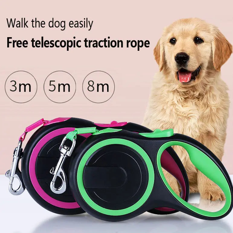 Retractable Dog Leash For Large Dogs – Heavy-Duty Nylon